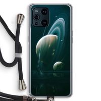 Mercurius: Oppo Find X3 Transparant Hoesje met koord