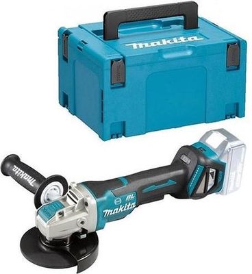 Makita DGA519ZJ 125mm Accu Haakse Slijper X-Lock 18V zonder accu&apos;s en lader - DGA519ZJ