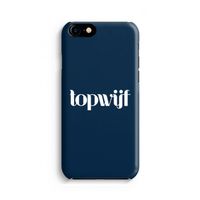 Topwijf Navy: Volledig geprint iPhone SE 2020 Hoesje