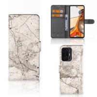 Xiaomi 11T | 11T Pro | Bookcase | Marmer Beige | Portemonnee hoesje