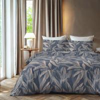 Dekbedovertrek Leaf Tapestry - Tweepersoons (200x200 Cm) - Blauw Microvezel - Veren - Zydante - Dekbed-Discounter.nl