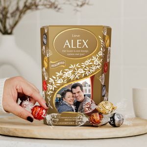 Gepersonaliseerde Lindt Chocolade Giftbox - Mix