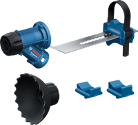 Bosch Blauw GDE MAX Stofafzuiging | Opzetstuk voor Bouchardeertool | In Doos - 1600A033BA