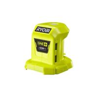 RYOBI R18USB - 0-18 Volt ONE + Caricatore USB (2 porte USB)