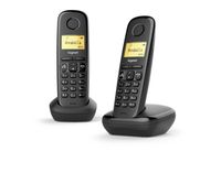 Gigaset A270 Duo DECT-telefoon Zwart Nummerherkenning