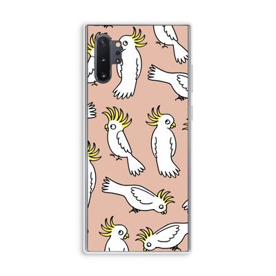 Papegaai: Samsung Galaxy Note 10 Plus Transparant Hoesje