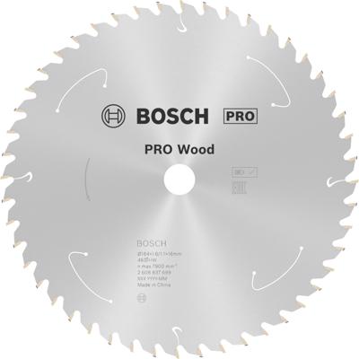 Bosch Accessoires Cirkelzaagblad ACCU Standard for Wood 184x16x1.6/1.1x48T - 2608837699