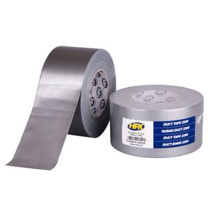 HPX Duct tape 2200 | Zilver | 75mm x 50m - PD7550 | 12 stuks PD7550