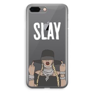 Slay All Day: iPhone 8 Plus Transparant Hoesje