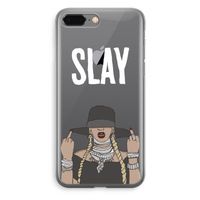 Slay All Day: iPhone 8 Plus Transparant Hoesje