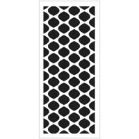 The Crafter's Workshop • slimline sjabloon fence grid