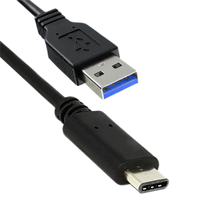 Nedis CCGW61650BK10 USB-kabel 1 m USB 3.2 Gen 2 (3.1 Gen 2) USB A USB C Zwart