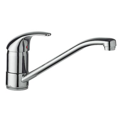 Keukenkraan Tres MonoTres 2000 | Opbouw | 360° Draaibaar | Mengkraan | 1-hendel | Rond | Chroom