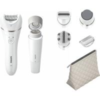 Philips Epilator Beauty Set Series 9000 BRE770/92 - Wet & Dry - Epileerapparaat Dames - Wit - thumbnail