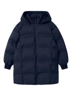 Name it winter winterjas meisjes - blauw - puffer, lang - NkfMusk