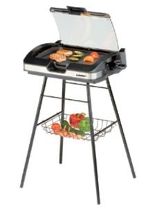 Cloer 6720 buitenbarbecue & grill Zwart 2200 W