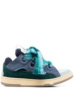 Lanvin baskets Curb à lacets - Bleu