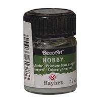 Rayher Acrylverf - lichtgrijs - 15 ML - te verdunnen - alle ondergronden