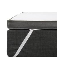 Twin Motion Toppermatras - Hybrid Gel - 160x200 cm met Koudschuim & Hybrid Gel Kern - Van Dreamhouse - Comfort: Medium, stevig - Dekbed-Discounter.nl Twin Motion Toppermatras - Hybrid Gel - 160x200 cm met Koudschuim & Hybrid Gel Kern - Van Dreamhouse - Comfort: Medium, stevig - Dekbed-Discounter.nl