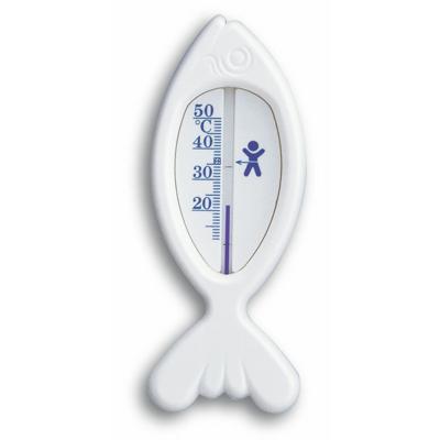Bad thermometer - vis - wit - kunststof - analoog - baby en kind