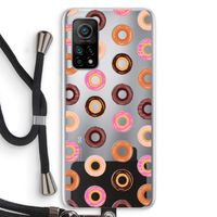 Donuts: Xiaomi Mi 10T 5G Transparant Hoesje met koord
