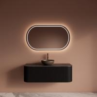 Badkamermeubelset Gliss Design Alluro 120 cm Black Veneer