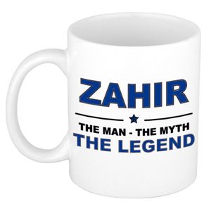 Zahir The man, The myth the legend cadeau koffie mok / thee beker 300 ml