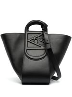 MCM grand sac cabas en cuir - Noir - thumbnail