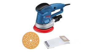 Bosch GEX 34-150 Professional Draadloze excentrische schuurmachine 12000 RPM 24000 OPM Zwart, Blauw, Grijs, Rood