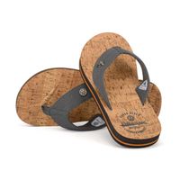 VW Mens Quest Cork Slippers Grijs - 39/40