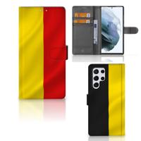 Samsung Galaxy S22 Ultra | Bookstyle Case | Belgische Vlag