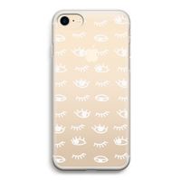 Eye pattern #3: iPhone 7 Transparant Hoesje