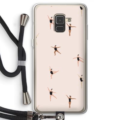 Dancing #1: Samsung Galaxy A8 (2018) Transparant Hoesje met koord