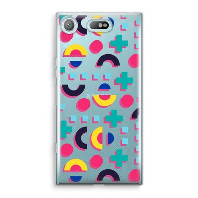 8-bit N°2: Sony Xperia XZ1 Compact Transparant Hoesje