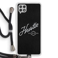 Hustle: Samsung Galaxy A22 4G Transparant Hoesje met koord