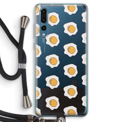 Bacon to my eggs #1: Huawei P20 Pro Transparant Hoesje met koord