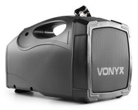 Vonyx ST014 draagbaar PA systeem met draadloze handmicrofoon - thumbnail