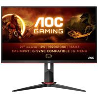 AOC 27G2SPU/BK Gaming monitor Energielabel E (A - G) 68.6 cm (27 inch) 1920 x 1080 Pixel 16:9 1 ms VGA, DisplayPort, HDMI, Hoofdtelefoon (3.5 mm jackplug), USB - thumbnail