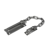 Deurketting - 2x - messing verchroomd - met schroeven - deur beveiliging