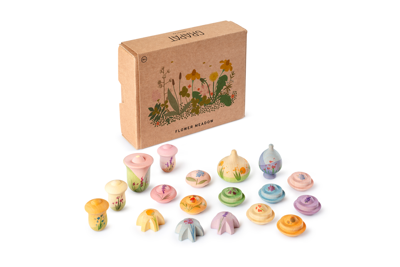 Grapat Houten Bloemenweide