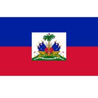 Vlag Haiti - 90 x 150 cm - landen thema - supporter/fan decoratie artikelen