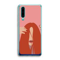 Woke up like this: Huawei P30 Transparant Hoesje Woke up like this: Huawei P30 Transparant Hoesje