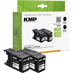 KMP Inktcartridge vervangt Brother LC-1280XLBK Compatibel 2-pack Zwart B59DX 1524,4021