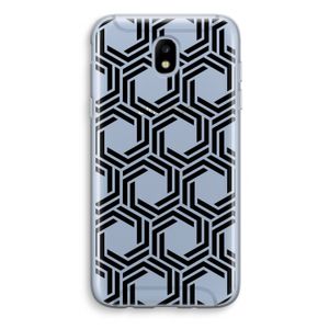 Geometrisch patroon: Samsung Galaxy J5 (2017) Transparant Hoesje