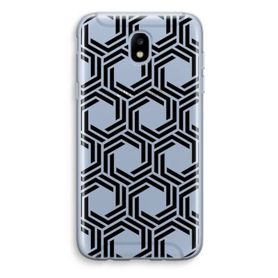 Geometrisch patroon: Samsung Galaxy J5 (2017) Transparant Hoesje