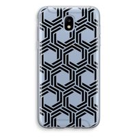 Geometrisch patroon: Samsung Galaxy J5 (2017) Transparant Hoesje Geometrisch patroon: Samsung Galaxy J5 (2017) Transparant Hoesje