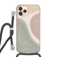 Geo #6: iPhone 11 Pro Max Transparant Hoesje met koord