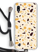 Terrazzo N°13: Samsung Galaxy A10 Transparant Hoesje met koord