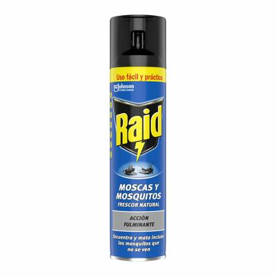 Insecticide Raid 400 ml Vliegen Muggen