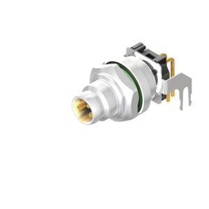 Weidmüller 2424450000 Sensor/actuator inbouwconnector M8 Aantal polen: 4 Stekker, inbouw horizontaal 10 stuk(s)